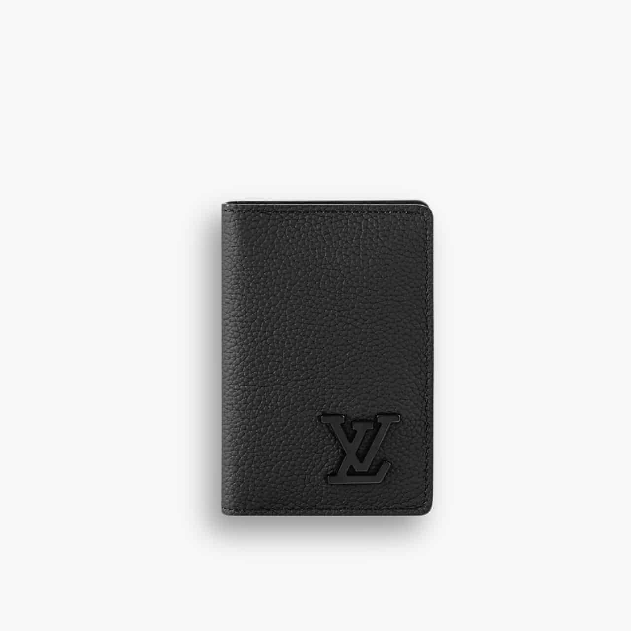ELG_LVB1013-17.jpg Louis Vuitton Pocket Organizer Wallet Black 11cm M69979 - Image 1