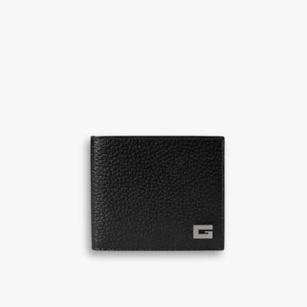 Gucci Initial G Black Short Wallet Black11cm