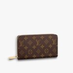 Louis Vuitton Monogram Zippy Long Wallet Brown 19cm M42616