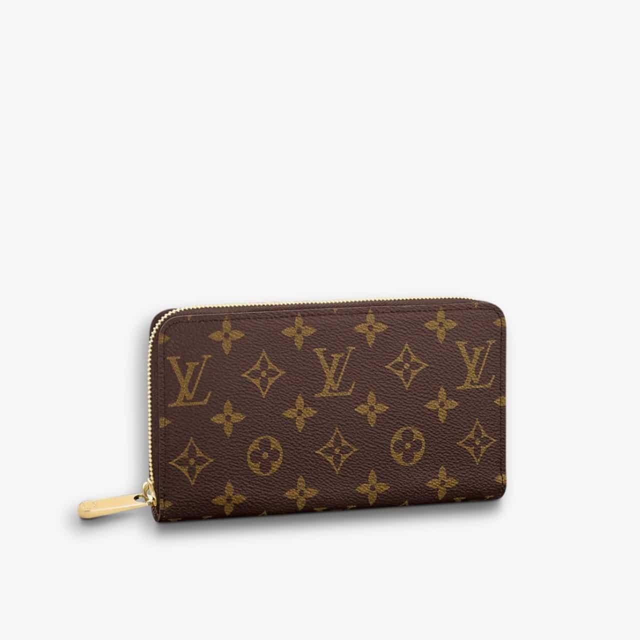 ELG_LVB1014-9.jpg Louis Vuitton Monogram Zippy Long Wallet Brown 19cm M42616 - Image 1