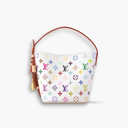 Louis Vuitton X Takashi Murakami All In BB White Multicolored 16cm M13089