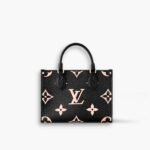 Louis Vuitton Onthego Empreinte Bicolor Black 18cm M45659