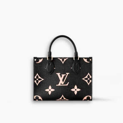 Louis Vuitton Onthego Empreinte Bicolor Black 18cm M45659