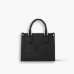 Louis Vuitton Onthego Black 18cm M46993