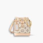 Louis Vuitton Nano Noé Bag White 16cm M83453