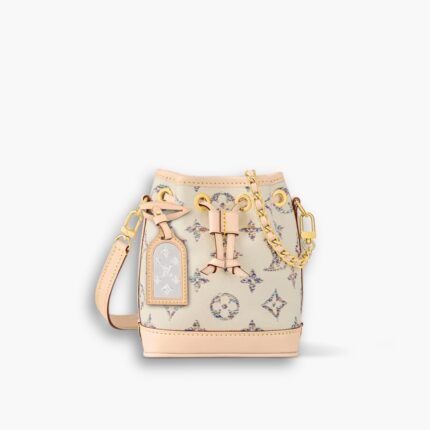 Louis Vuitton Nano Noé Bag White 16cm M83453