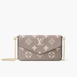 Louis Vuitton Félicie Pochette Light Grey 22cm M82047