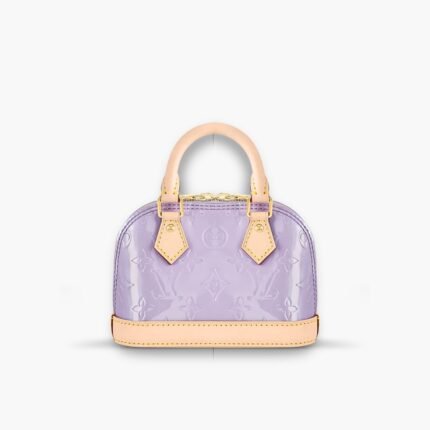 Louis Vuitton Nano Alma Glossy Lilac 18cm M82974