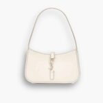 Saint Laurent Mini Le 5 À 7 Blanc Vintage 19cm 7103182R20W9207