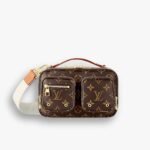 Louis Vuitton Utility Crossbody Bag Monogram 20cm M80446
