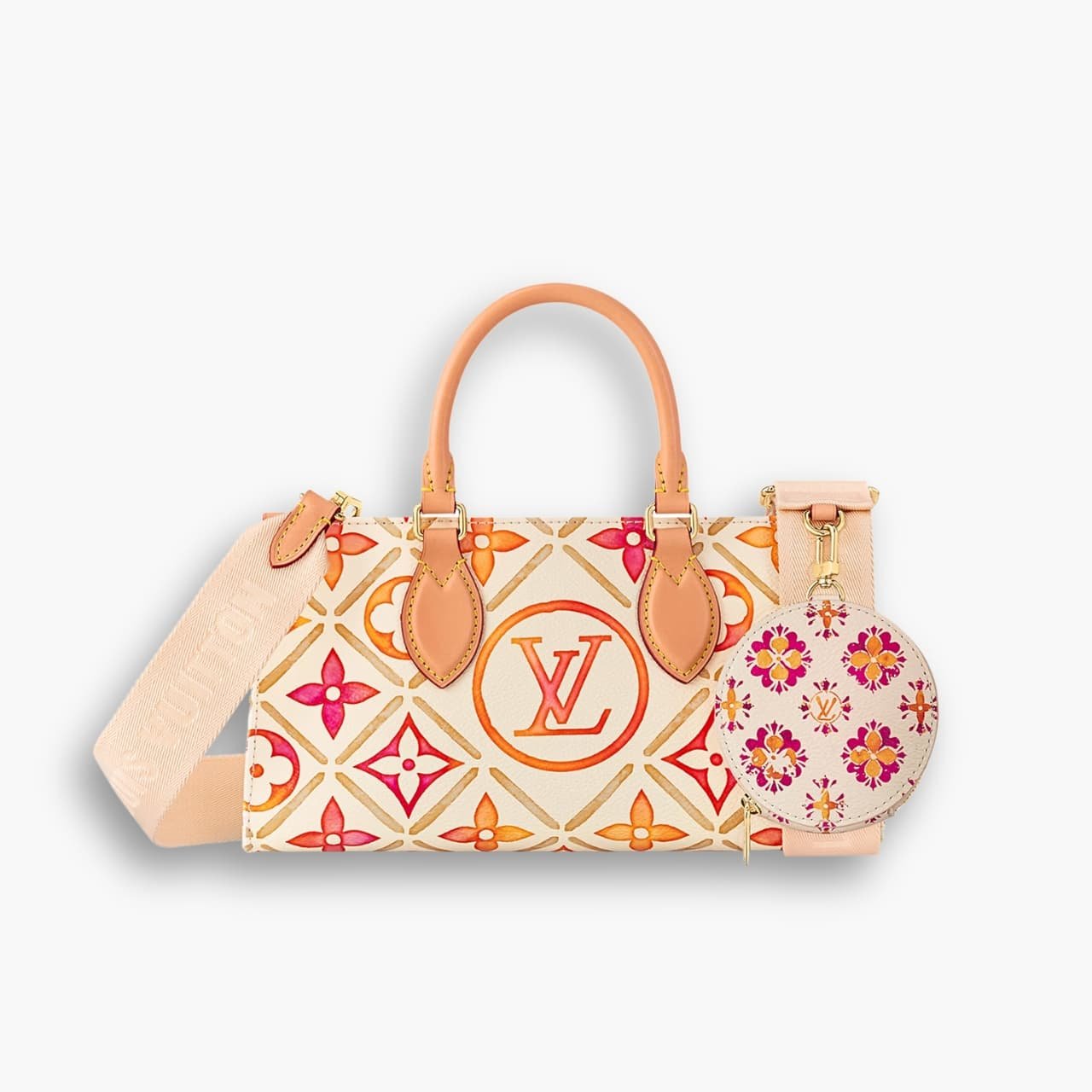 ELG_LVB1150-2-3-1.jpg Louis Vuitton Onthego East West Coral 25cm M25318 - Image 1