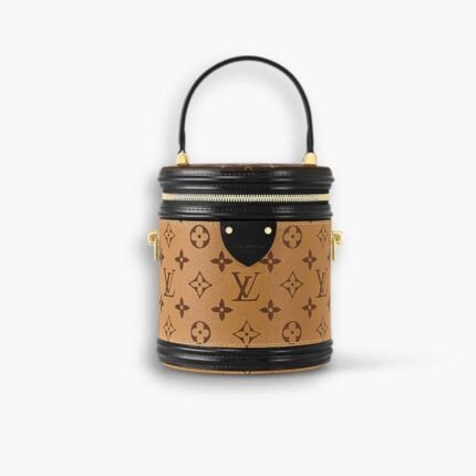 Louis Vuitton Cannes Bag Monogram And Black 15cm M43986