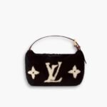 Louis Vuitton Hills Pochette Shearling Black 18cm M11920