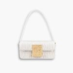 Dior Miss Dior Allover Calfskin White 22cm