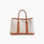 Hermes Garden Party 30 Handbag Canvas Orange 30cm