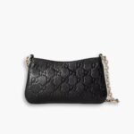Gucci GG Emblem Super Mini Bag Black 23cm 815278 AAEEM 1000