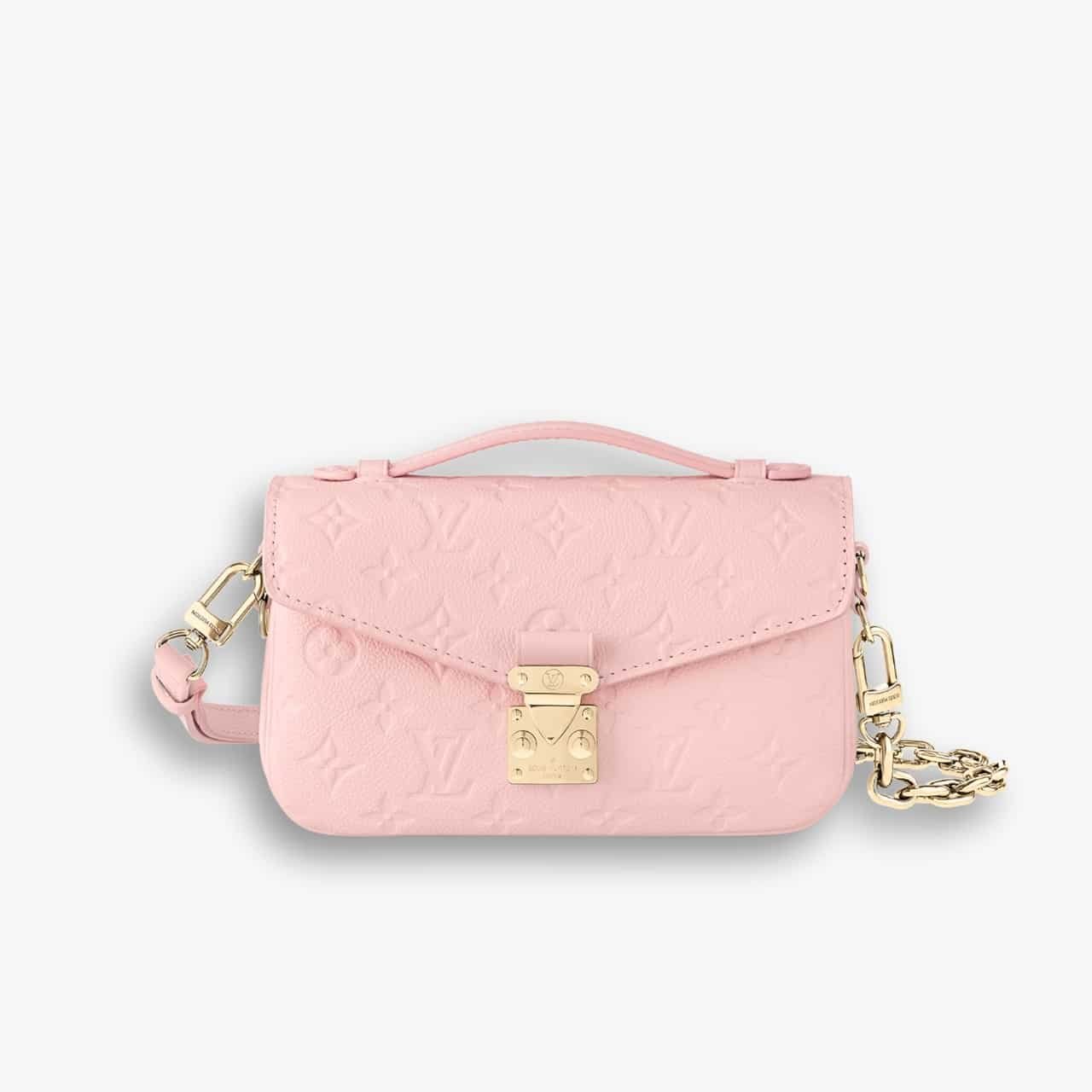 ELG_LVB1150-6-1-1.jpg Louis Vuitton Pochette Métis East West Pink Opale 30cm M47045 - Image 1