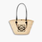 Loewe Anagram Basket Bag Black 30cm A223P65X01 2165