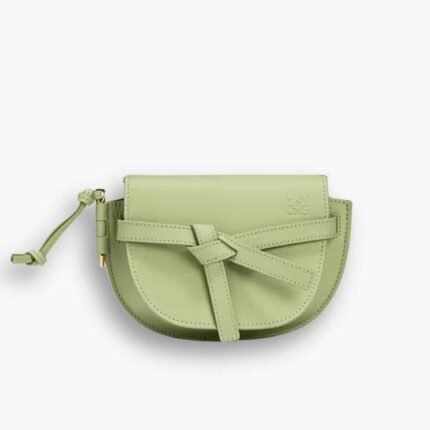 Loewe Gate Dual Bag Light Pale Green 20cm
