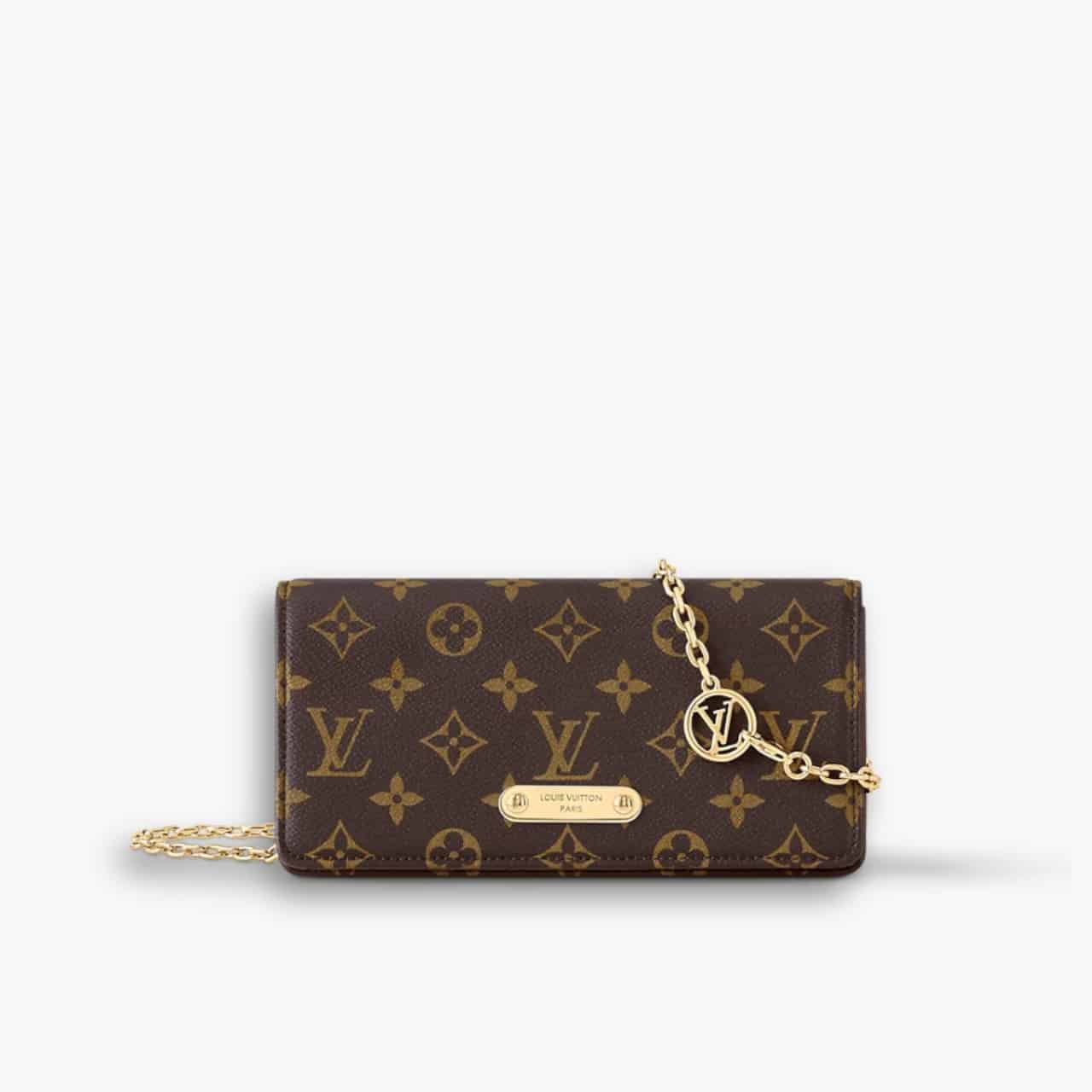 ELG_LVB1265.jpg Louis Vuitton Wallet On Chain Lily 20cm M82509 - Image 1