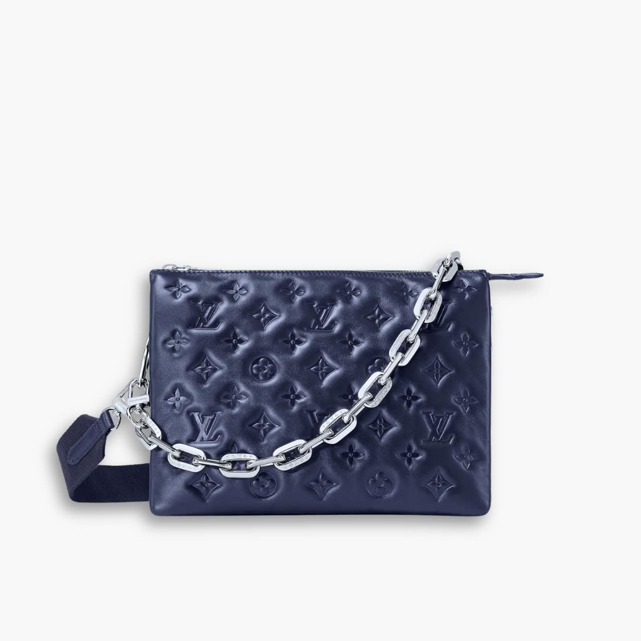 ELG_LVB1332-1.jpg Louis Vuitton Coussin PM Navy 26cm M20379 - Image 1