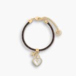 Louis Vuitton Heart Padlock Bracelet M8413Z