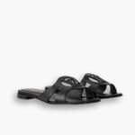 Louis Vuitton LV Isola Flat Mule Black 1ABP0E