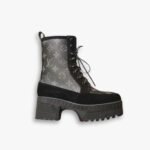 Louis Vuitton Laureate Platform Desert Boot Black