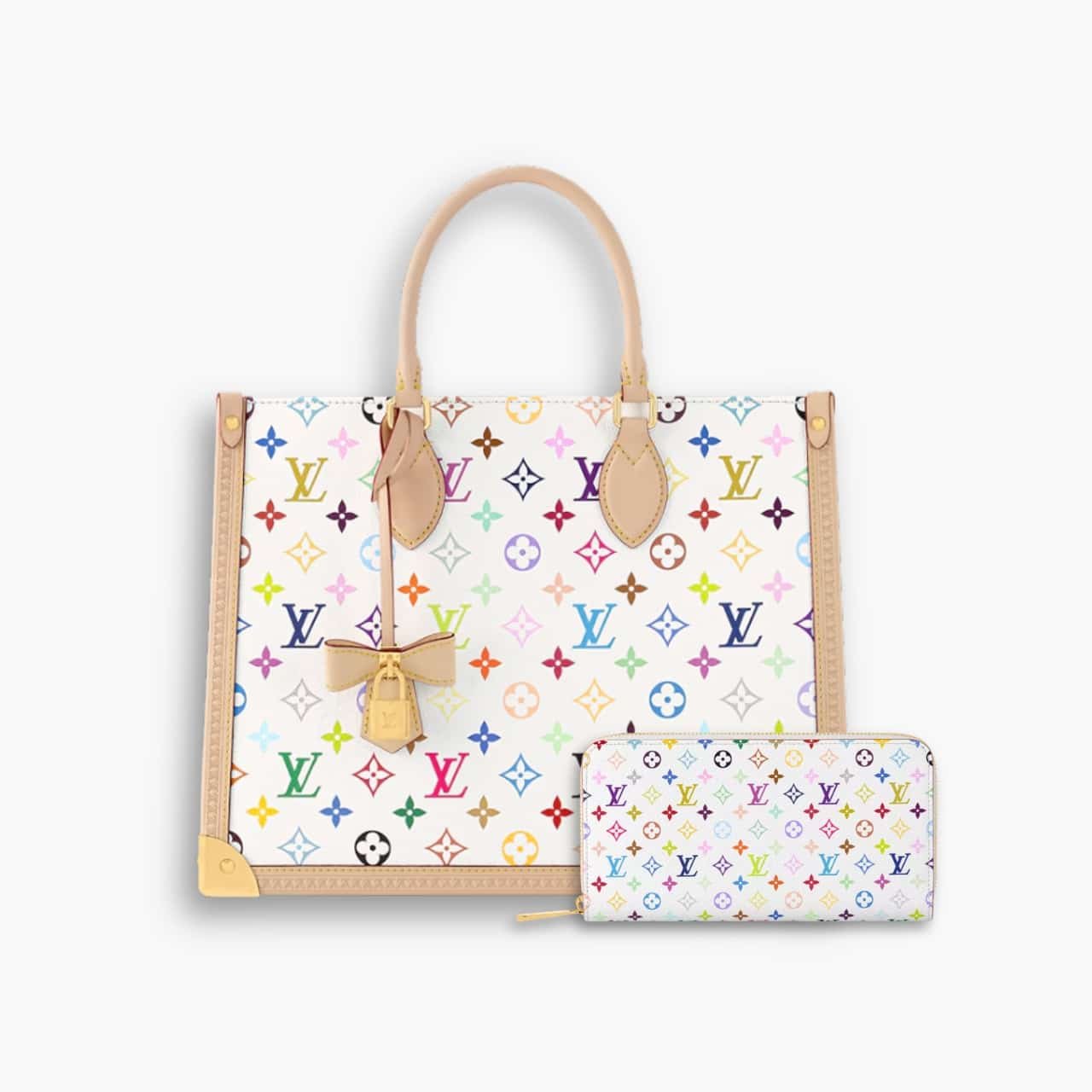 ELG_LVSET1004-1.jpg Perfect Match: Louis Vuitton TM Onthego MM Monogram 35cm X Louis Vuitton TM Zippy Wallet 19cm - Image 1