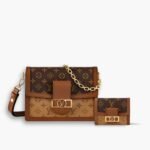 Perfect Match: Louis Vuitton Dauphine MM 25cm X Louis Vuitton Dauphine Compact Wallet 12cm