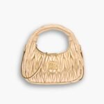 Miumiu Wander Matelassé Pyrite 23Cm