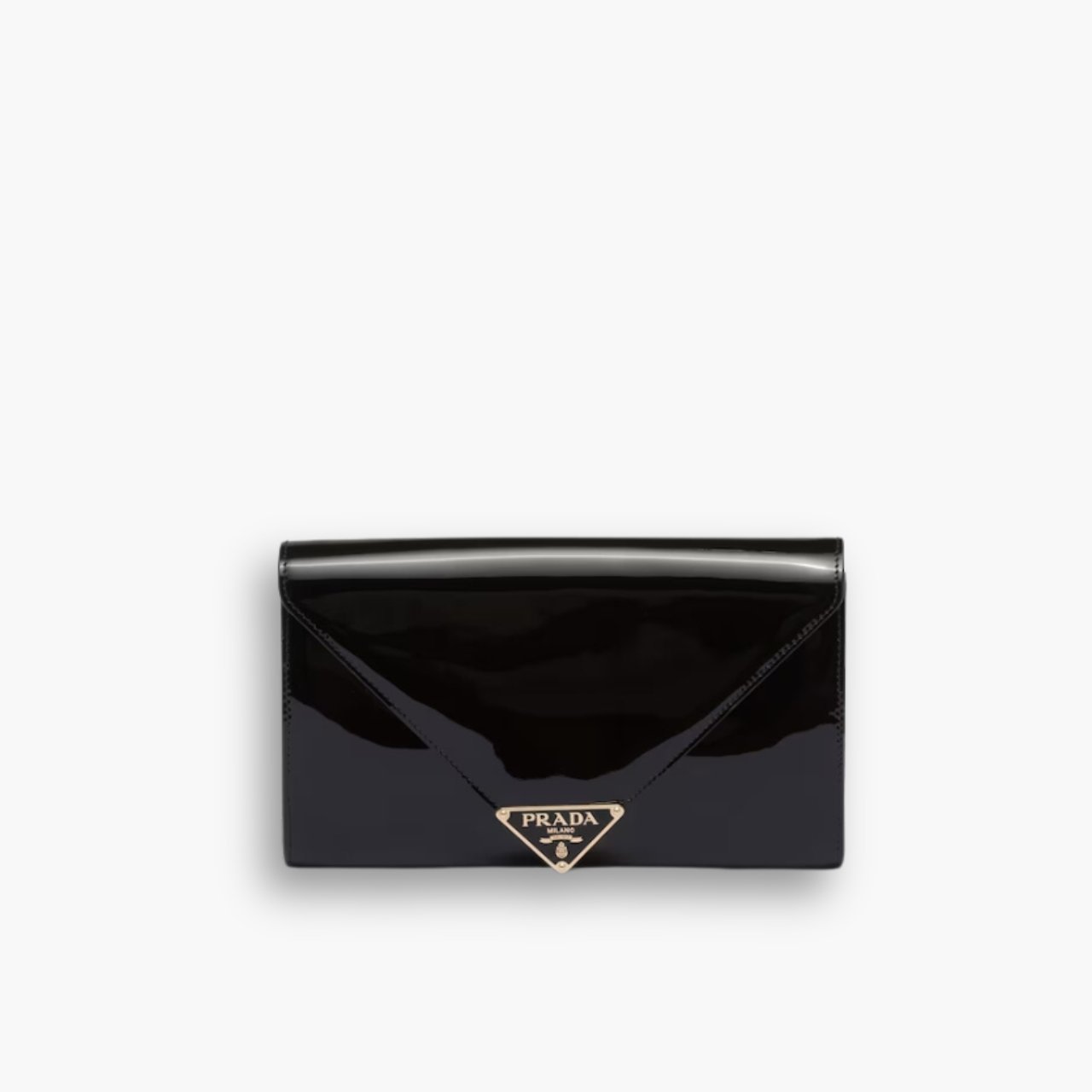 ELG_PRB1025.jpg Prada Patent Leather Mini Bag Black 20cm - Image 1