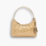 Prada Satin With Crystals Platinum 21Cm