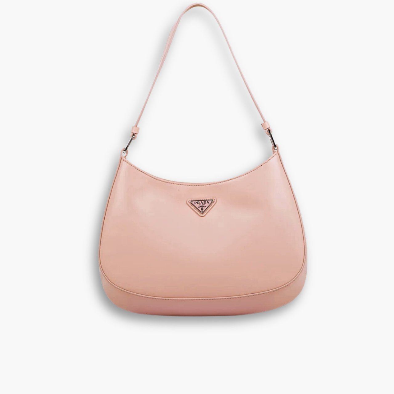 ELG_PRB1051-2.jpg Prada Cleo Brushed Leather Pink 22 Cm - Image 1