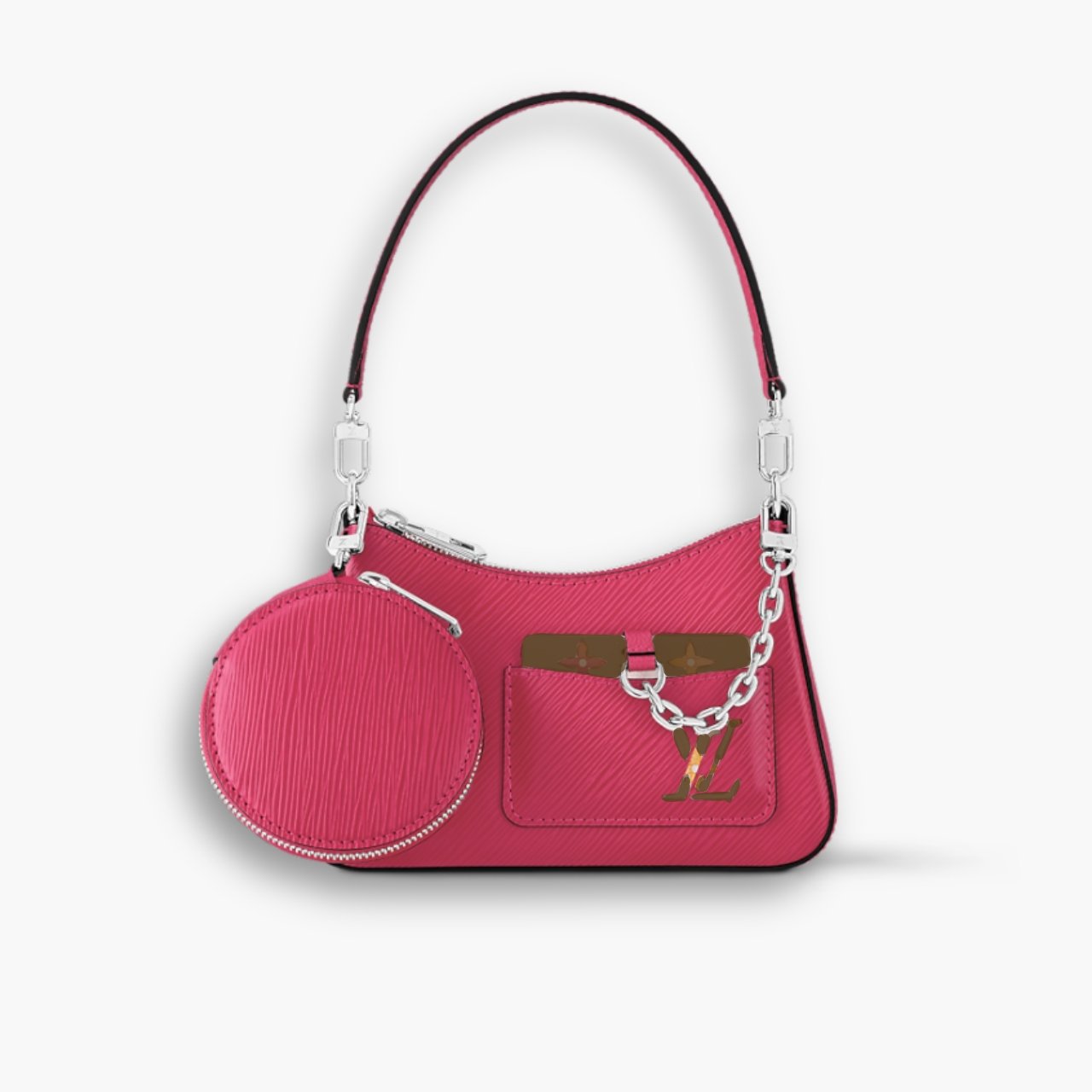 ELG_TNB1150-2-6.jpg Louis Vuitton Marellini Bag Grenade Pink 20cm M25249 - Image 1