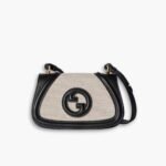 Gucci Blondie Mini Shoulder Bag Black 22cm 815700 HAAKF 2546