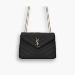 Saint Laurent Loulou Small Black 20cm 494699dv7271000