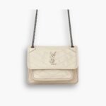 Saint Laurent Niki Medium In Vintage White 28cm