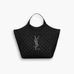 Saint Laurent Icare Maxi Shopping Bag Matte Black Hardware 40cm