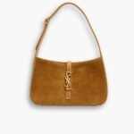 Saint Laurent Le 5 À 7 Suede Brown 25Cm