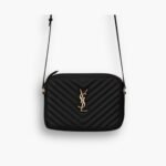 Saint Laurent Lou Camera Bag Black 23cm