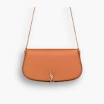 Saint Laurent Mini Voltaire In Box Orange 21cm