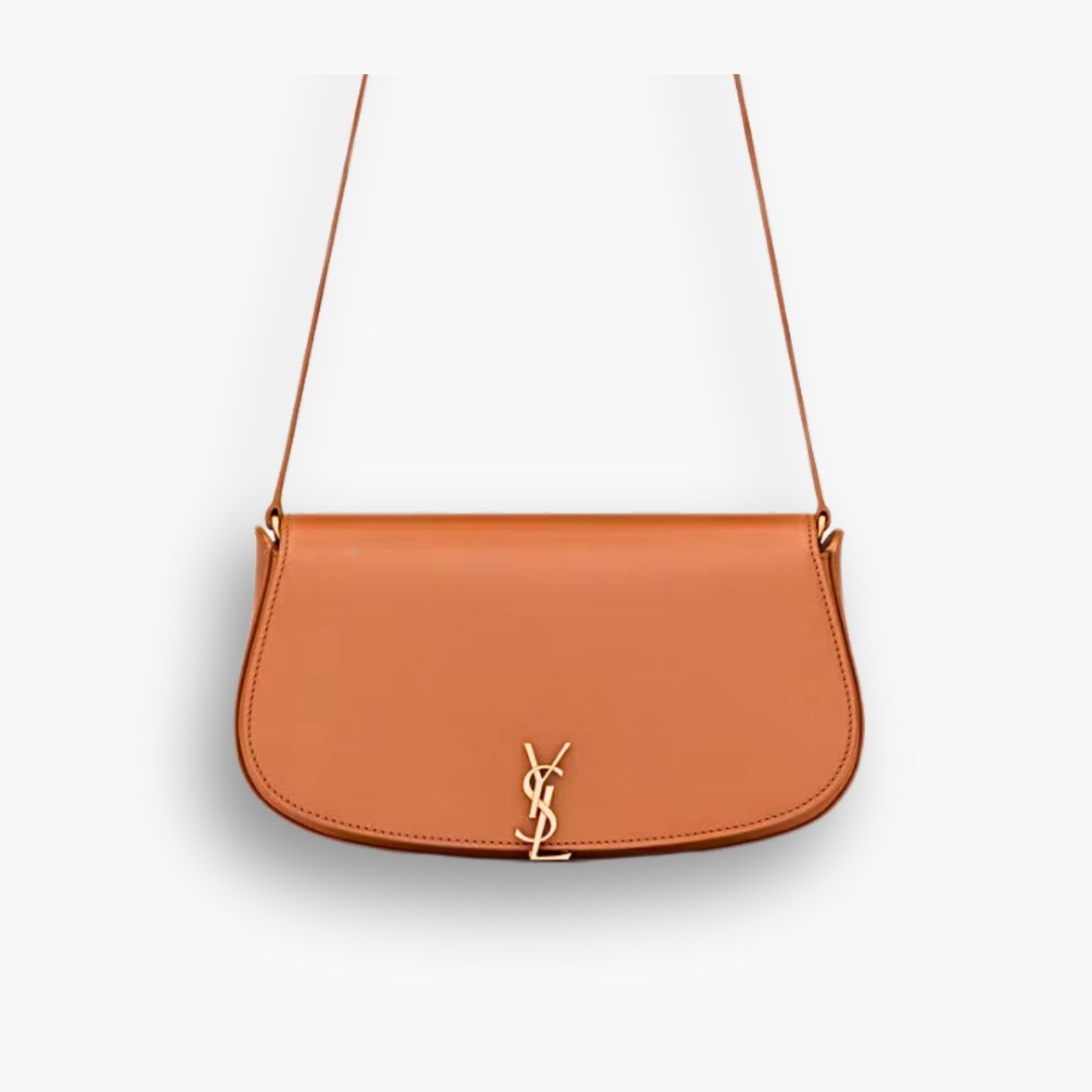 ELG_YSLB1069.jpg Saint Laurent Mini Voltaire In Box Orange 21cm - Image 1