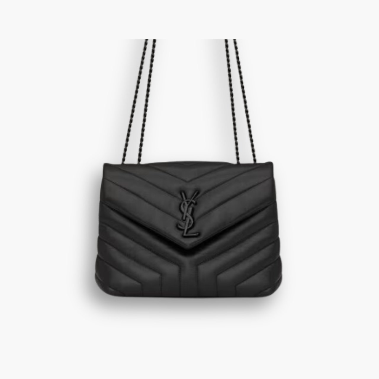 ELG_YSLB1083.jpg Saint Laurent Loulou Small Back Metal 25cm - Image 1