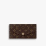 Louis Vuitton Sarah Wallet Monogram Brown 19cm M60531