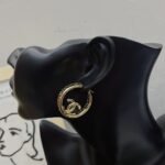 Chanel Gold Toned Metal With Cc Logo - Image 2