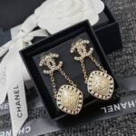 Chanel Cc Crystal Earrings - Image 3