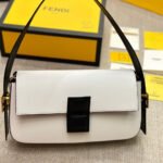 Fendi Baguette Bag White 26cm 8BR821APKOF1NZ3 - Image 2