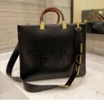 Fendi Sunshine Large Bag Black 41cm 8BH372ABVLF0KUR - Image 2
