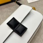 Fendi Baguette Bag White 26cm 8BR821APKOF1NZ3 - Image 3